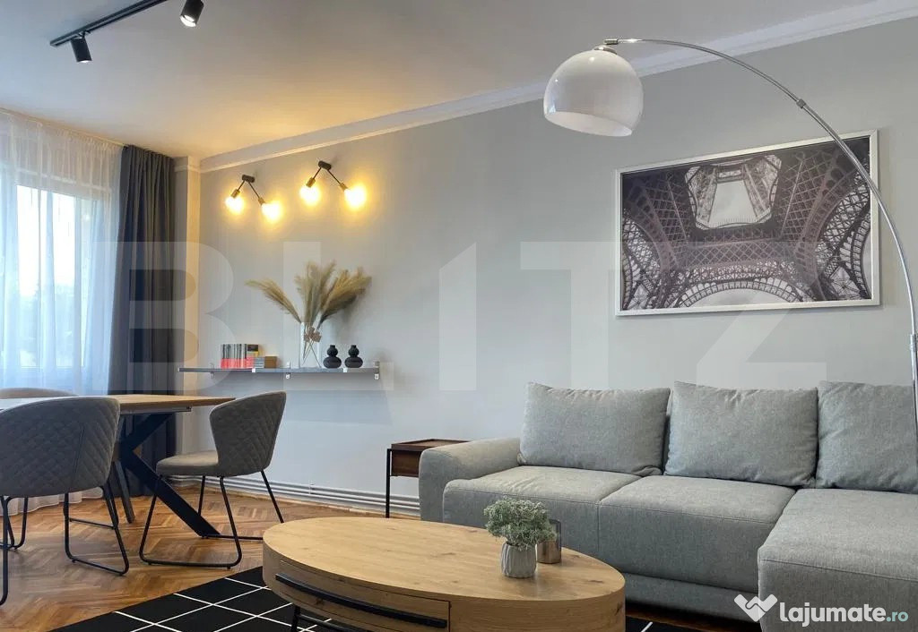 Apartament de închiriat cu 2 camere 70 mp, zona semicentra