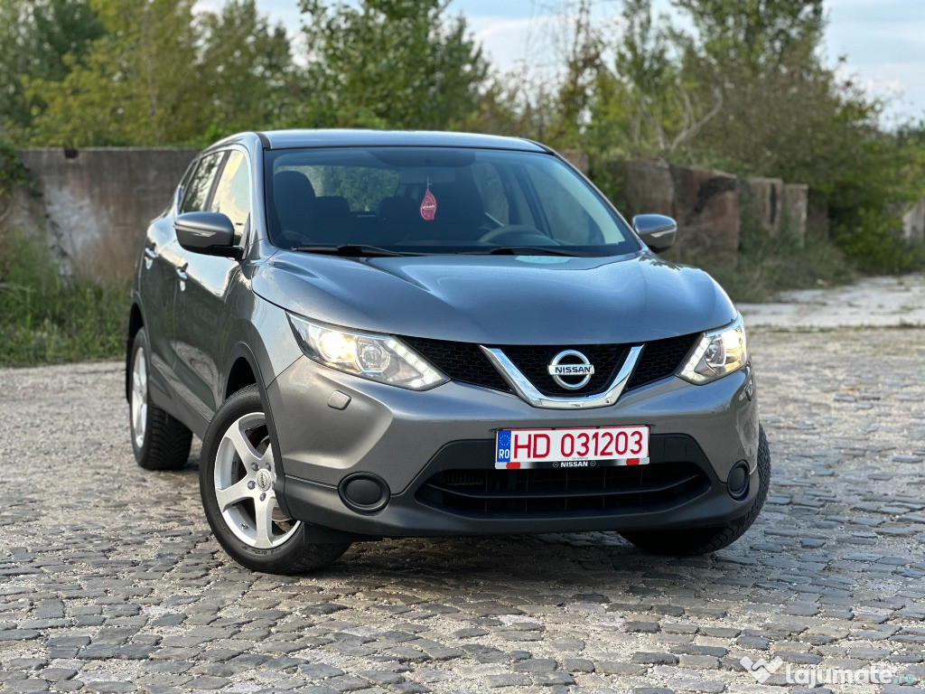 Nissan Qashqai 2 WD*1.5 diesel*navigatie*2015*nr.rosii+factura*camera