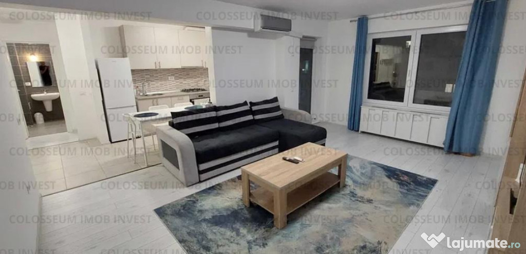 Studio 2 camere | 42 mp | Mobilat & utilat | Tractorul