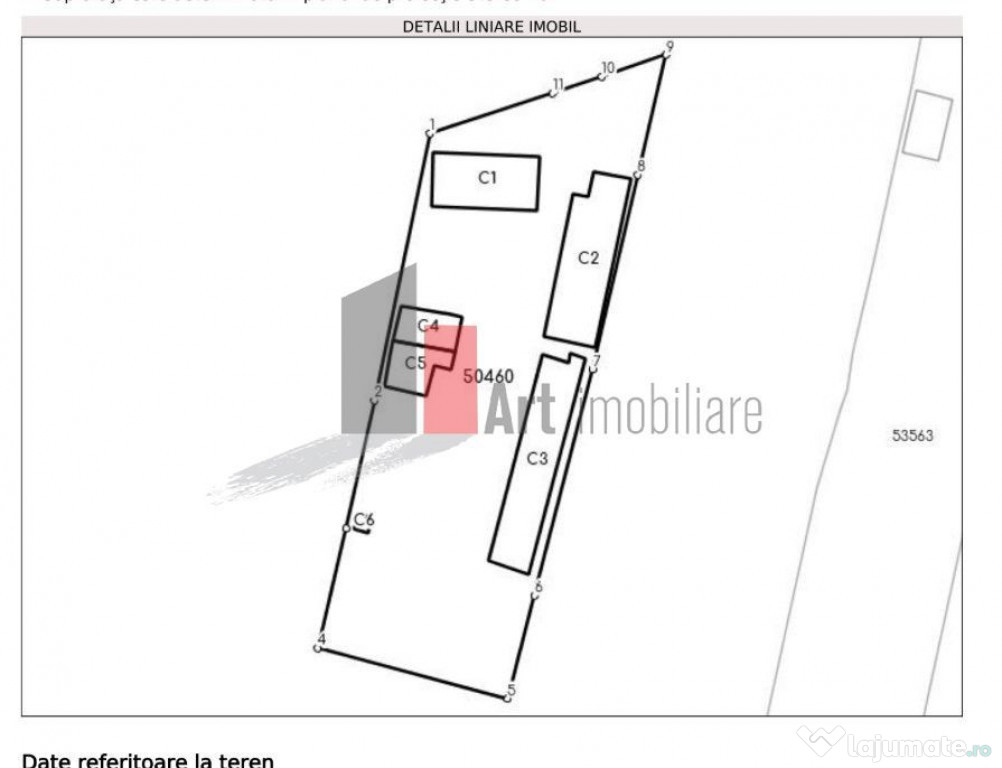 2 case + teren - Coteana 0% Comision