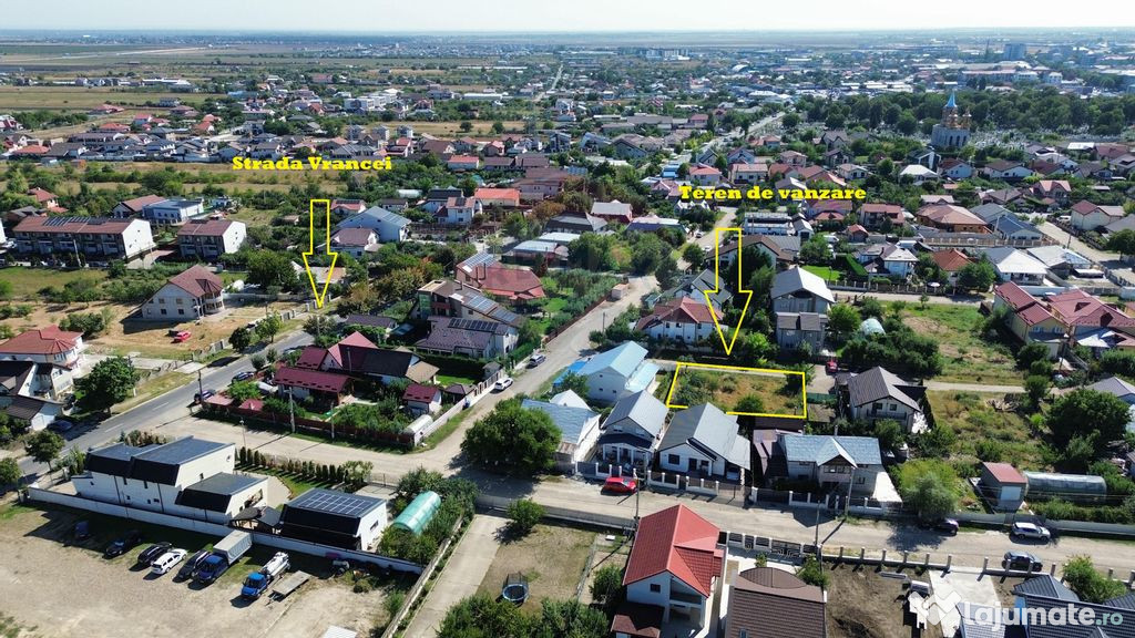 Teren 500mp Focsani / Strada Gradinari