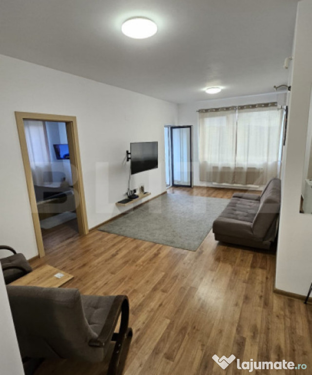 Apartament 61 mp, mobilat si utilat ,cu parcare, zona Stadio