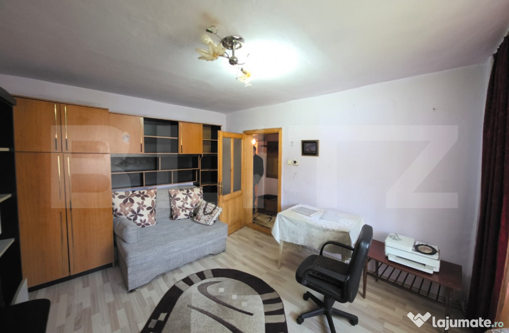 Garsonieră spațioasă/ Apartament cu o camera. Mobilat–