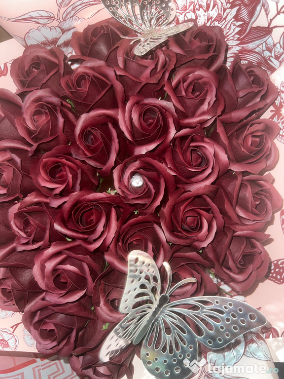 Buchet trandafiri săpun