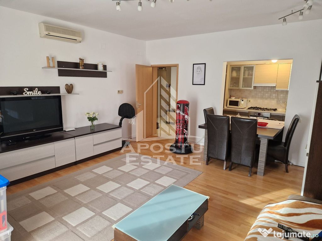 Apartament 2 camere, 79 mp, etaj parter/5, centrala propr...