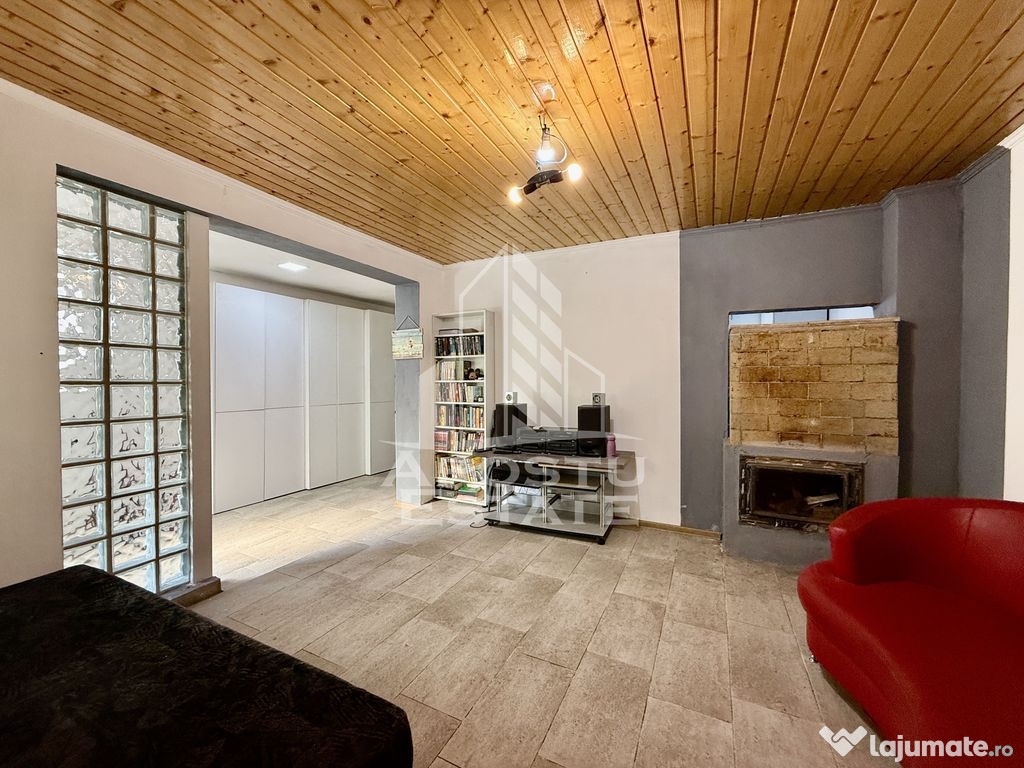 Casa individuala, 3 camere, teren 354mp, zona Crisan