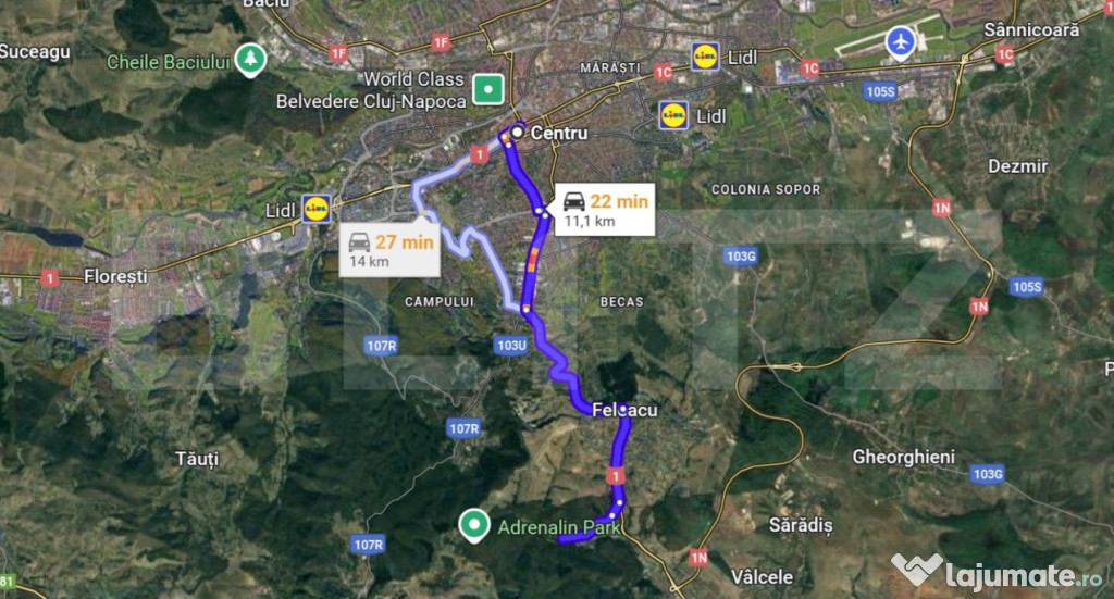 Exclusivitate ! Teren intravilan, 1528 mp, Valea Caprioarei