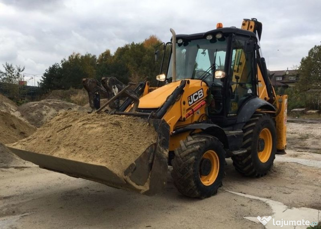 Inchiriez buldoexcavator JCB 3cx 2016 cu operator pt. diferite lucrari