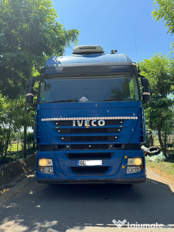 Ansamblu Iveco stralis și semiremorcă basculabila kempf