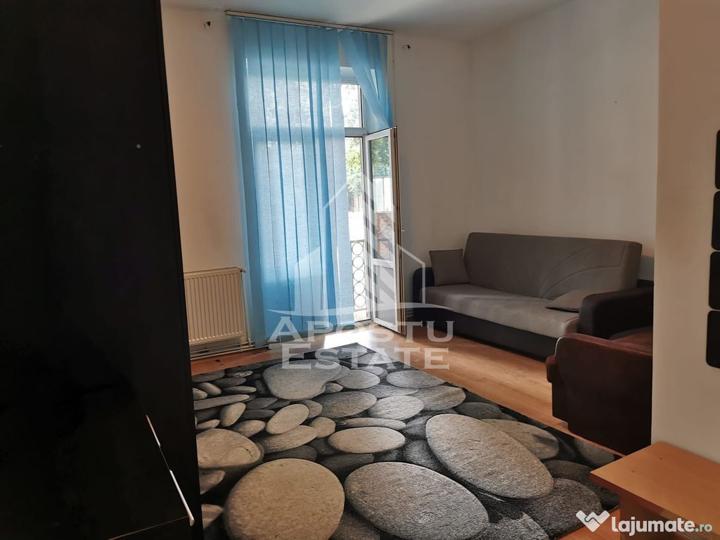 Apartament 1 cameră,parter,centrala proprie,zona Medicina