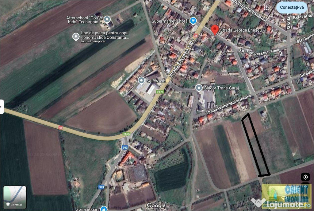 Techirghiol, teren 2.496mp, extravilan