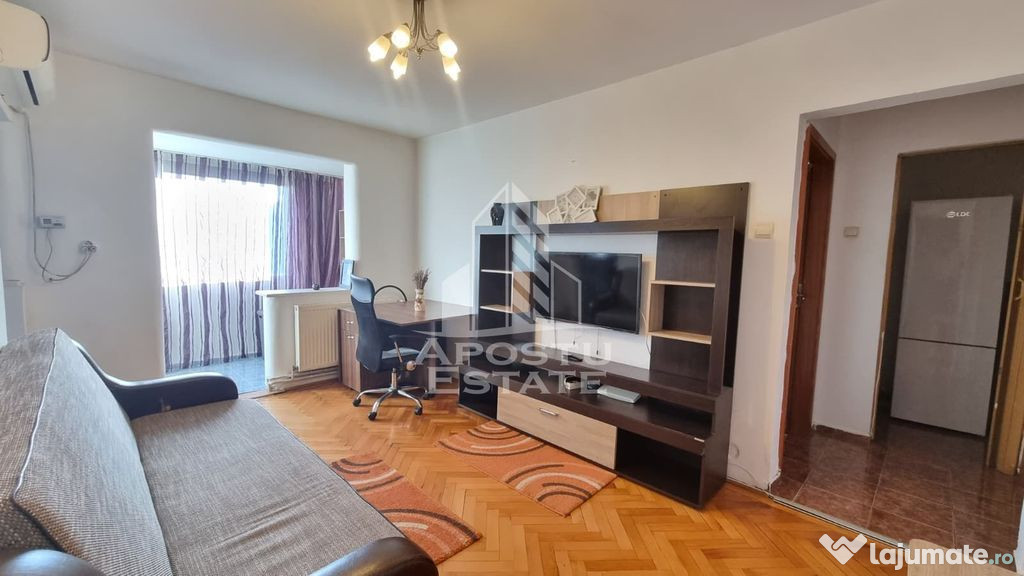 Apartament cu 3 camere, centrala proprie, zona Dacia