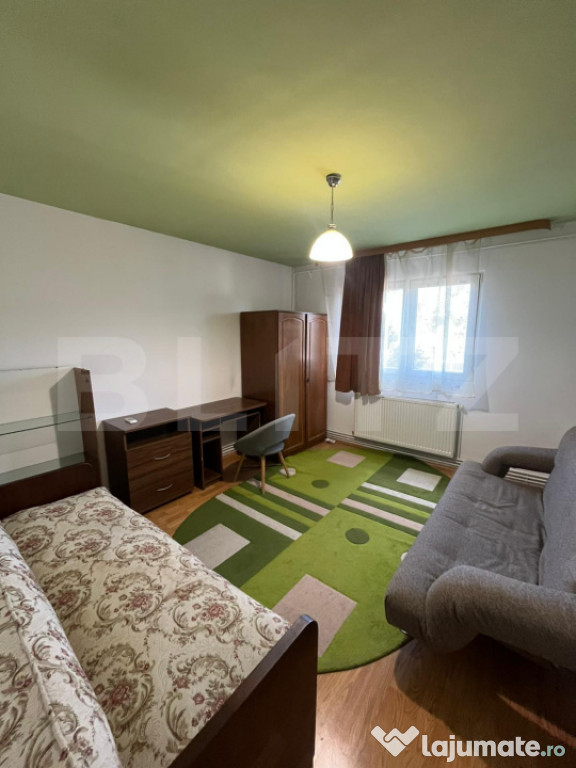Apartament 1 cameră de vânzare, complet mobilat și utilat