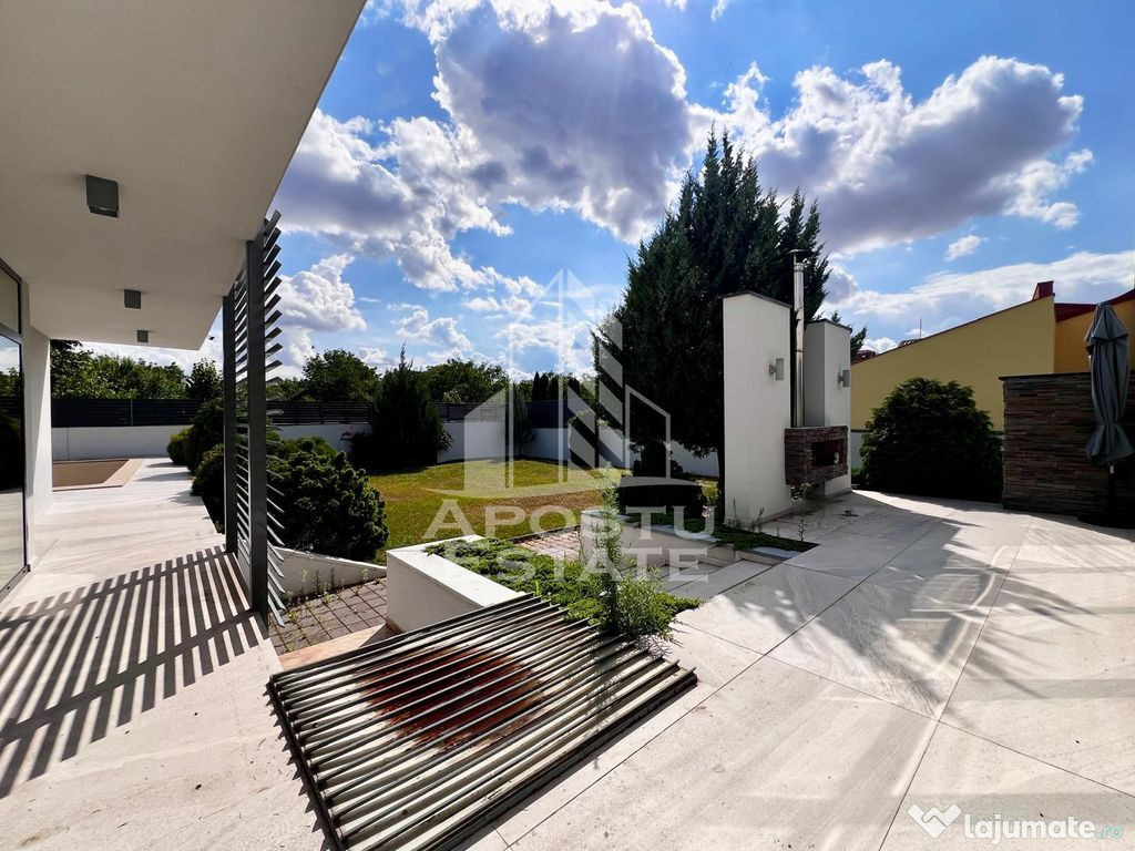 Casa de lux cu 5 camere, 4 bai, piscina privata , zona Ar...
