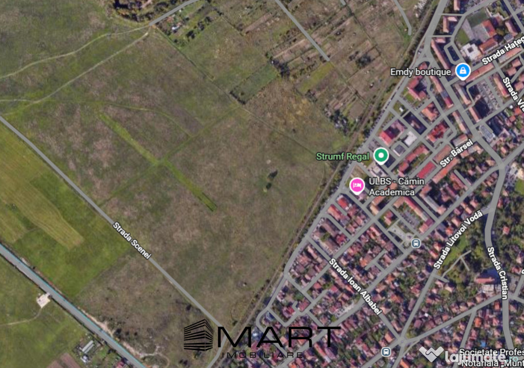 Teren 2000 mp. intravilan zona Strand - Câmpușor