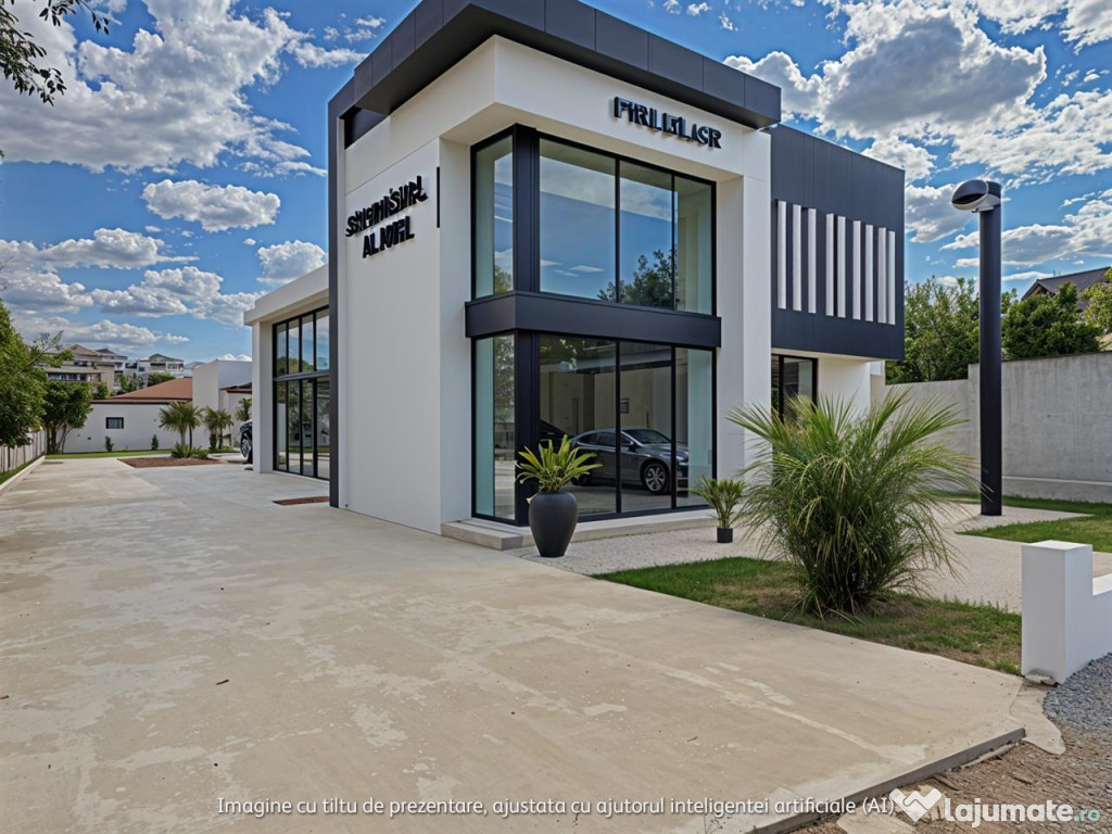 Spatiu Comercial Premium de 283 mp 70 de parcari de inchir