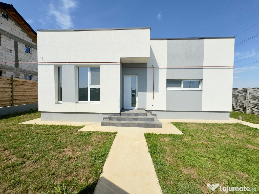 Casa individuala | 3 camere | Incalzire in pardoseala | Teren 322mp