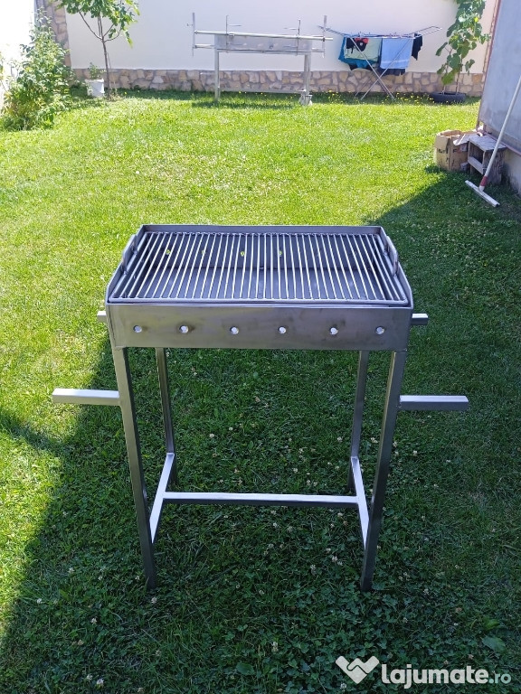 Grătar inox 60x40