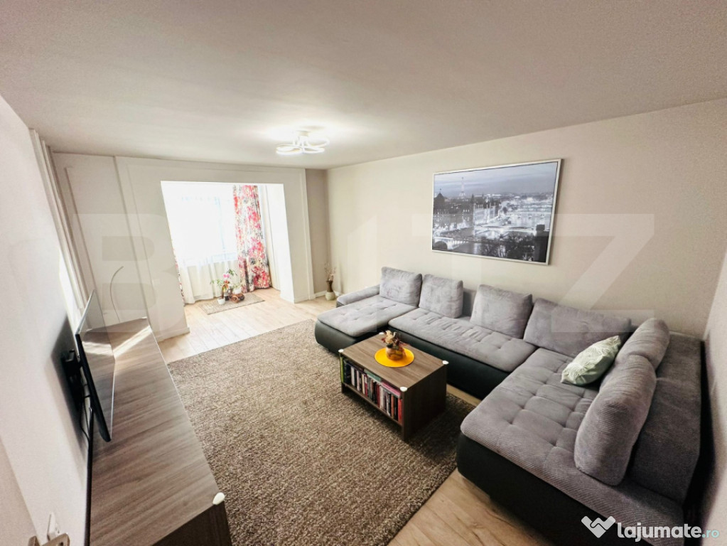 Apartament 3 camere, 65 mp, decomandat zona Dumbrava Nord