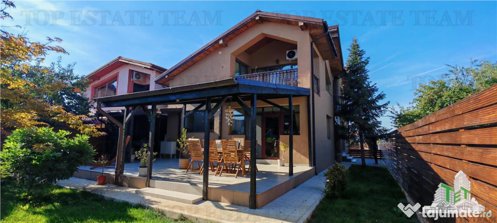 Vila superba, individuala 5 camere, teren 605mp, gradina ame