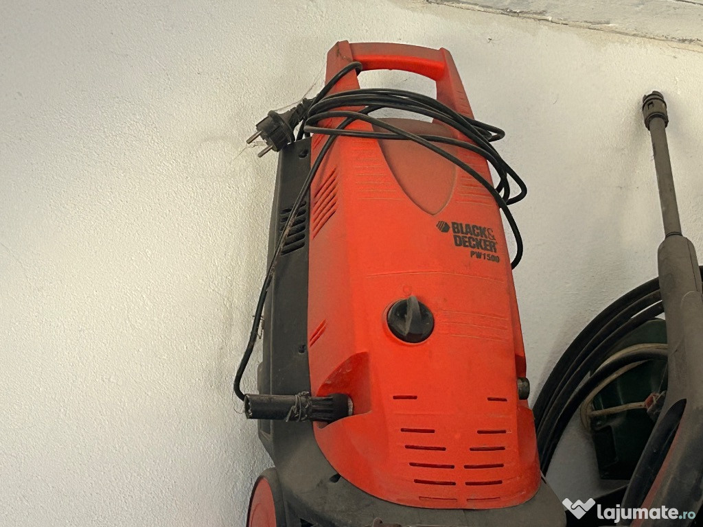 Aparat spălat cu presiune Black & Decker PW1500 – bună stare