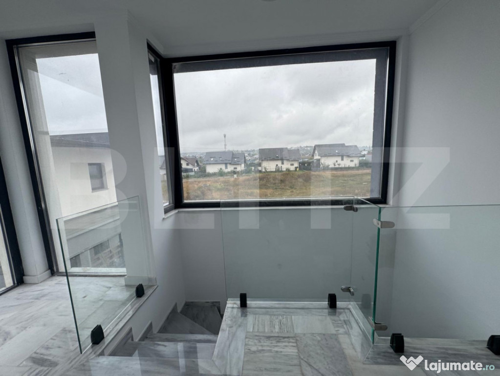 Duplex modern , 107 mp utili , 270 mp teren zona rezidential