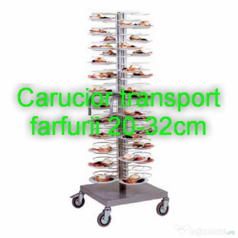 Carucioare transport farfurii si utilaje alimentare