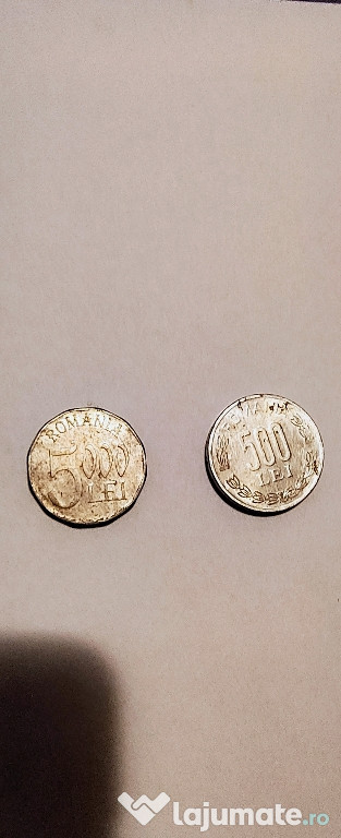 Vând monede 50 bani