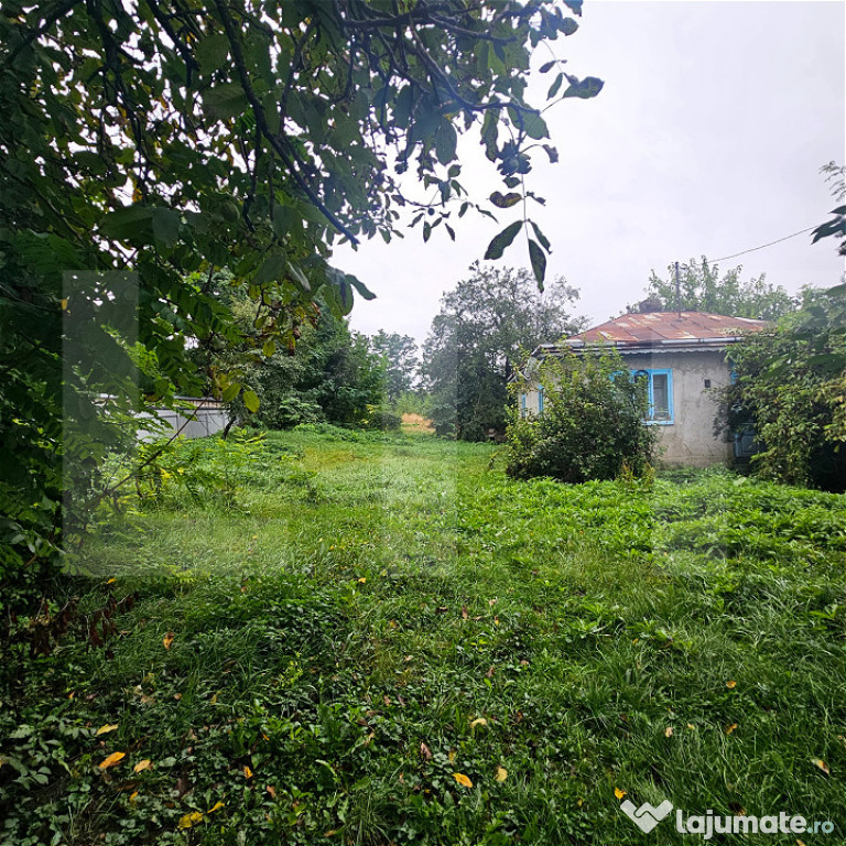 Teren 2.280 mp (1.000 intravilan) + casă din chirpici
