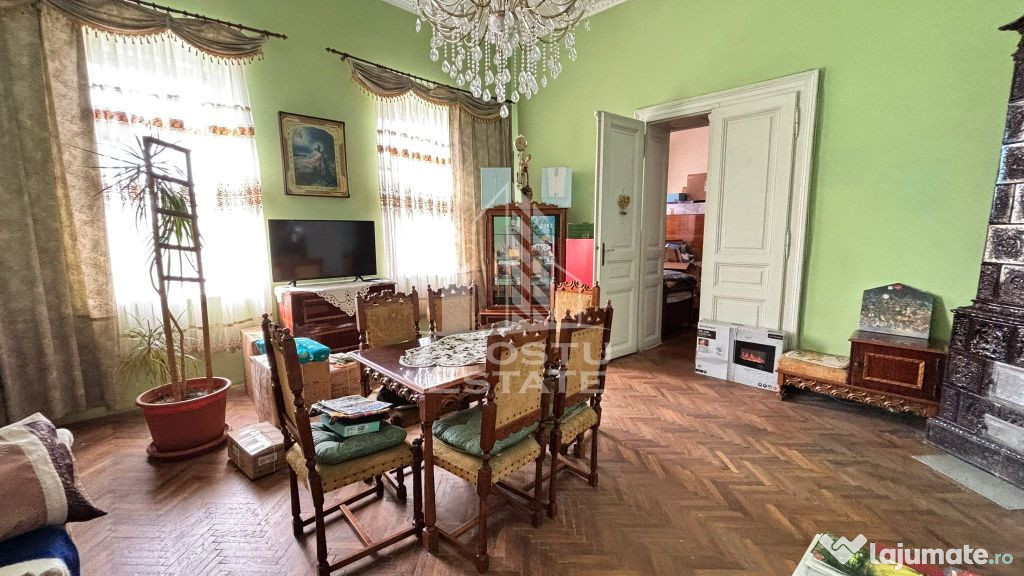 Apartament cu 4 camere la curte comuna in zona Fabric