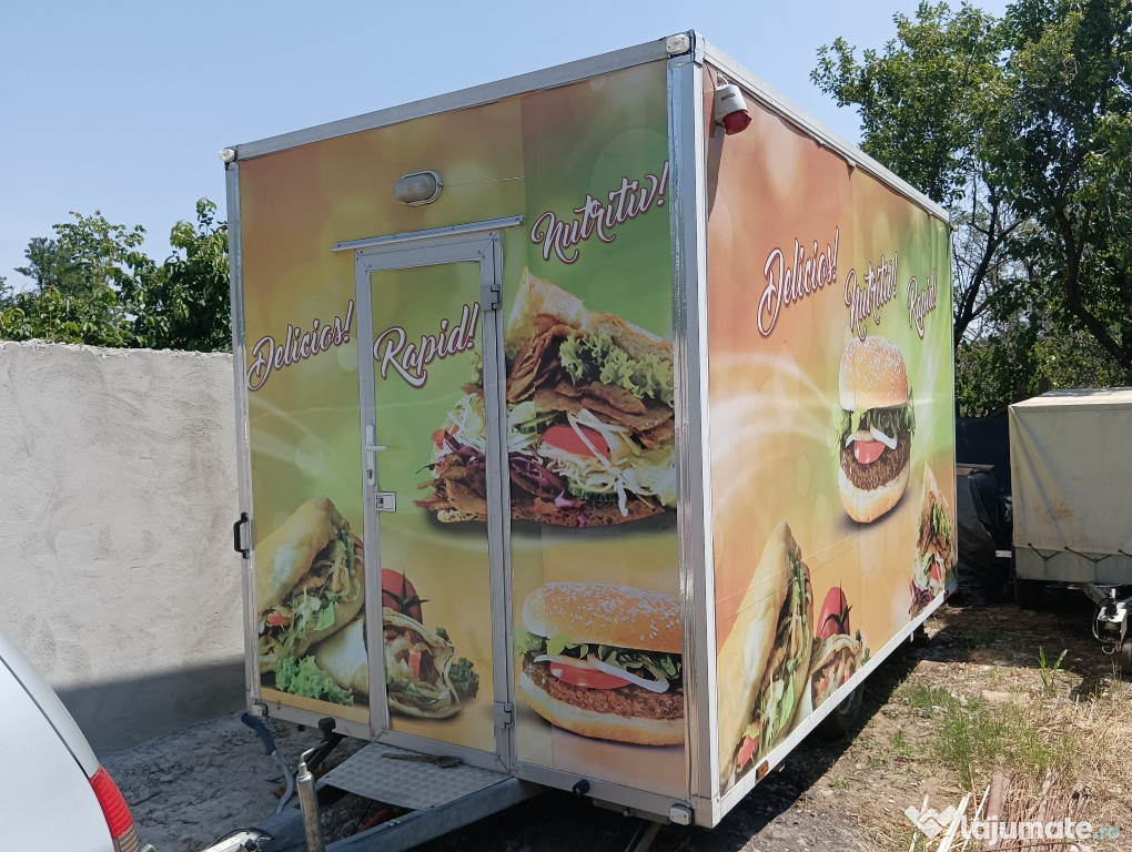 Rulota comerciala fast food