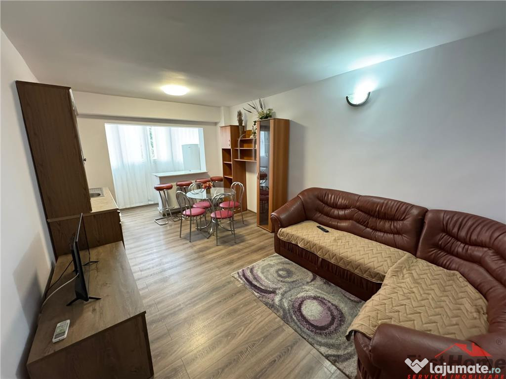 Apartament 2 camere, etaj 2, zona Scoala 10, mobilat si util