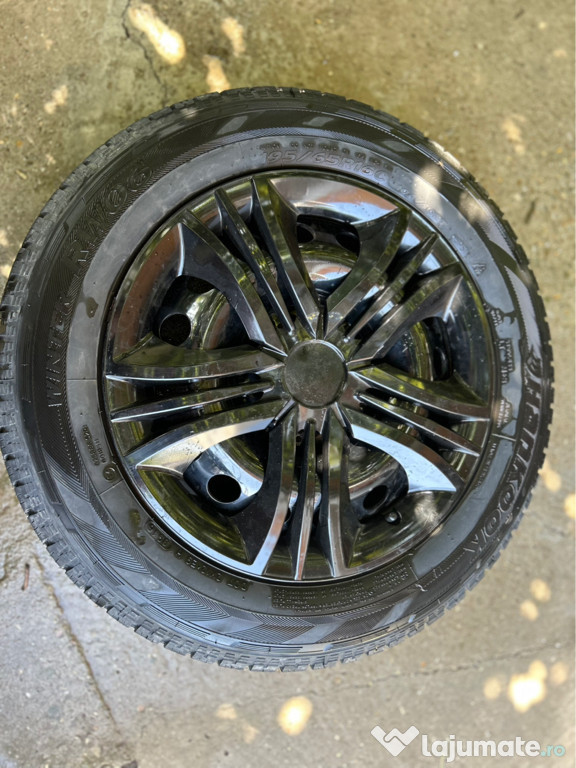 Anvelope Hankook 195/65 R16C M+S cu jante