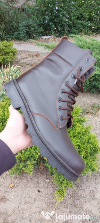 OFERTA Ghete barbatesti piele antistatice rezistente la lichide 45-46