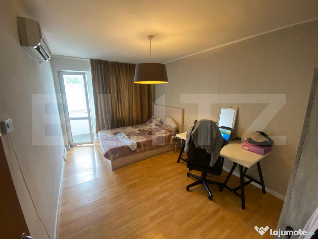 Apartament 2 camere, decomandat, 46 mp, balcon, etaj interme