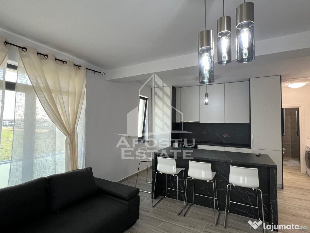 Apartament cu 2 camere, open space, in Giorc