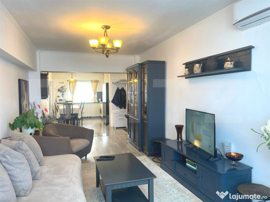 Apartament 3 camere decomandat, 74 mp – zona Simion Bărnu