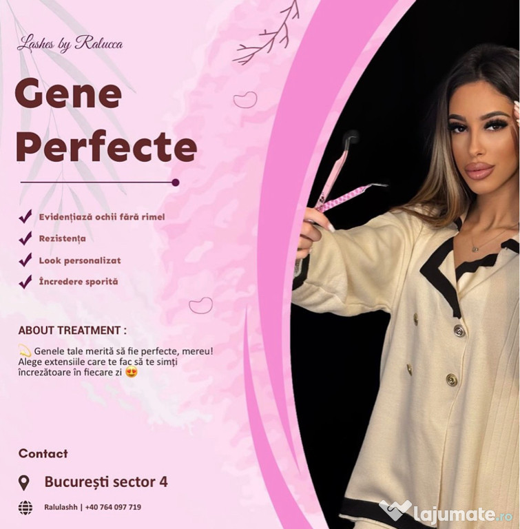 Extensii de gene fir cu fir&volum