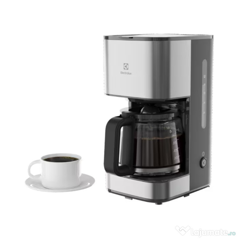 Cafetiera Electrolux Create 3 E3CM1-3ST, 1080 W, 1,25L, functia anti-p