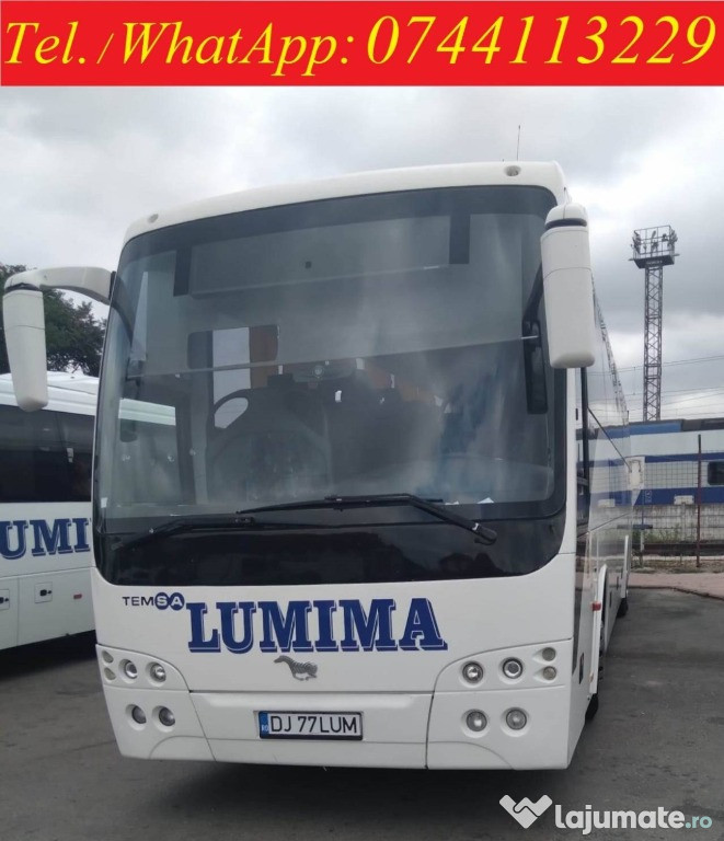 Autocar Temsa Safari HD 13, an 2007, Euro 4, AC-clima, WC, 59 locuri