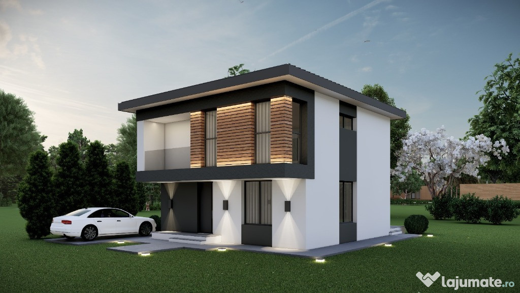 Casa moderna in ansamblu Comuna Berceni