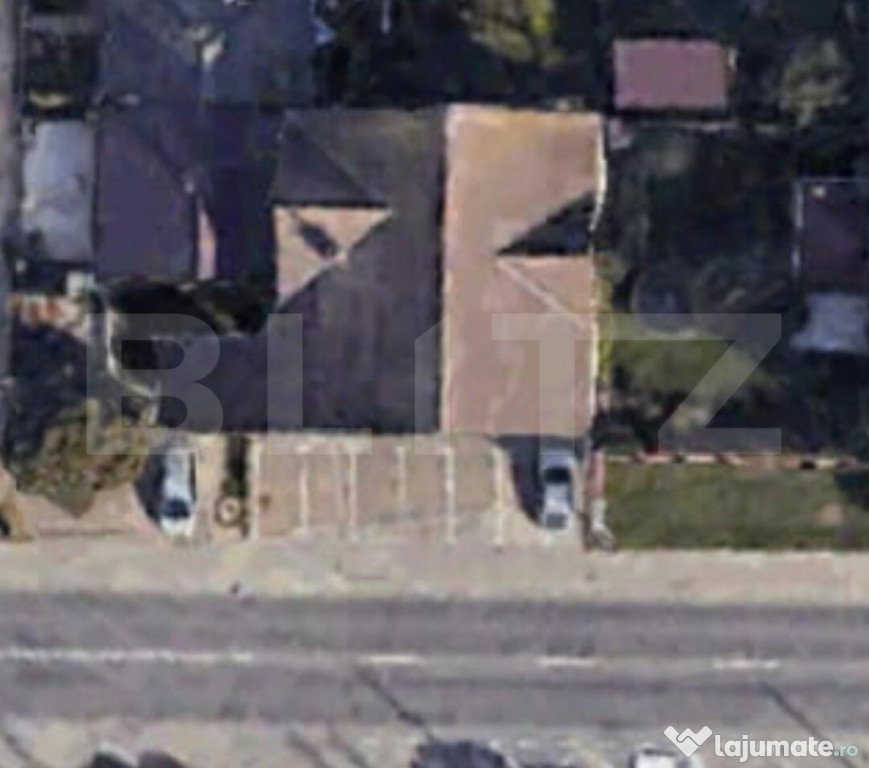 Spatiu comercial, 393 mp cu parcare privata, zona cu vad Bur