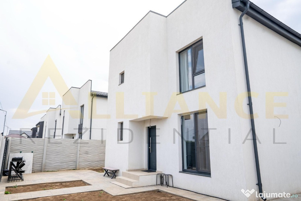 Vila individuala, 5 camere, 3 bai - Teren 300 mp { Popesti Leordeni }