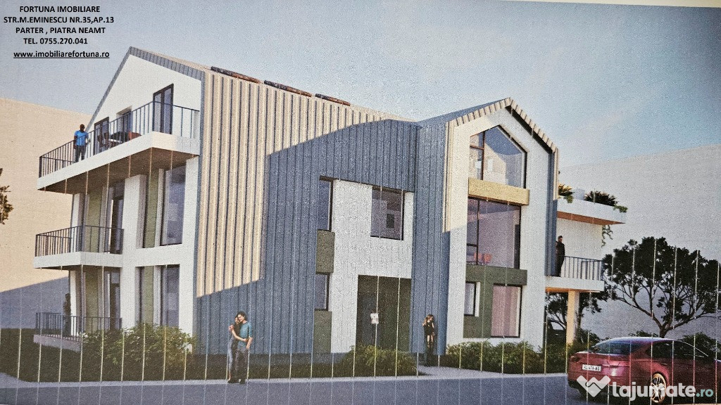 Teren intravilan Piatra Neamt, zona Centru, cu PUZ si Proiect