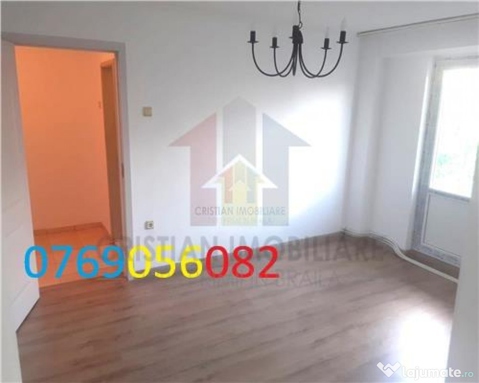 Apartament 2 camere,zona Viziru 3, etaj 5 renovat recent