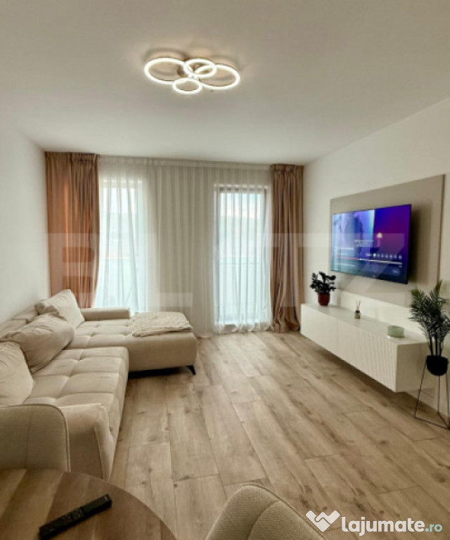 Apartament PASIV, 3 camere, 2 bai, parcare, UNIC in Floresti