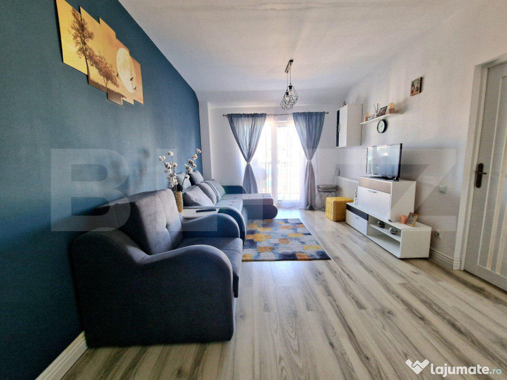 Apartament cu 1 camera, bucatarie separata, parcare, lift, E
