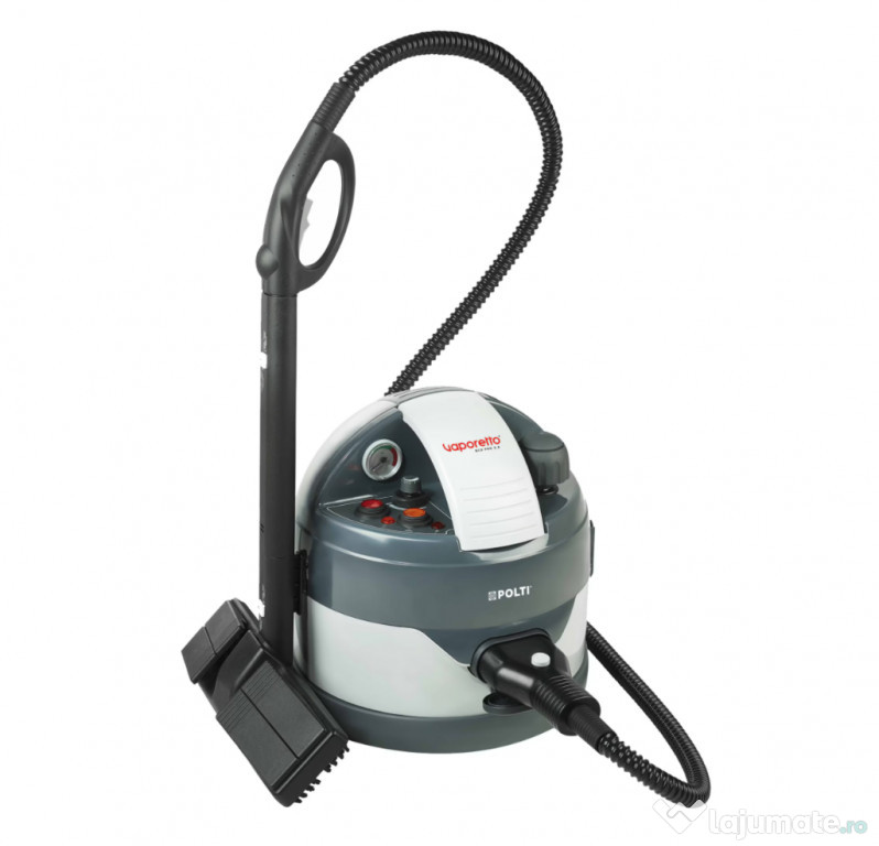 Aparat de curatat cu abur Polti Vaporetto Eco Pro 3.0, 2000 W, Gri