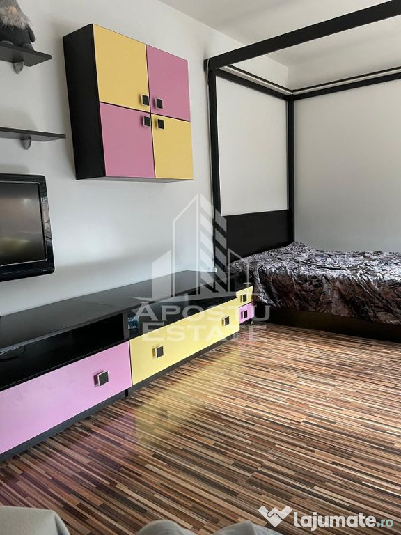 Apartament cu o camera si terasa 14 mp, zona Aradului