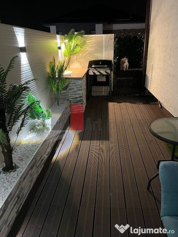 Apartament 3 camere cu terasa si curte +spatiu comercial+...